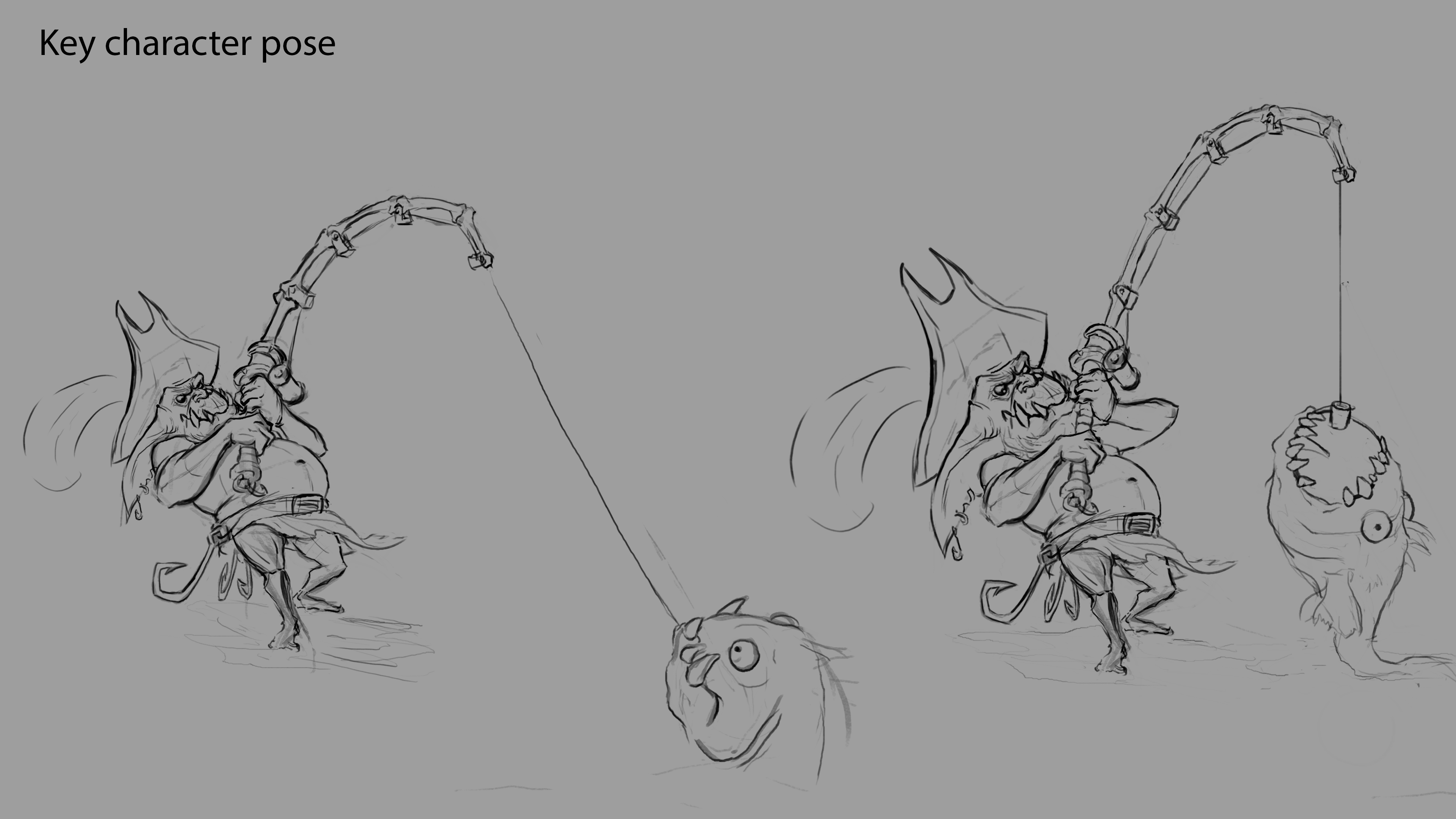 Goblin – final pose ideas